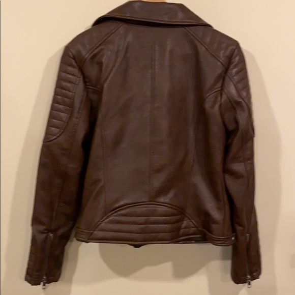 Vegan Leather Moto Jacket - Picture 4 of 5